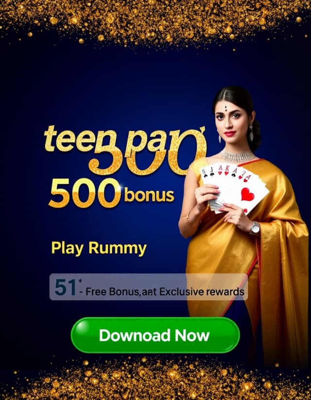 Teen Patti 500 Bonus Banner